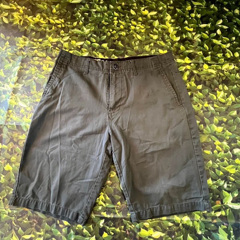 Volcom Men's Green and Khaki Shorts